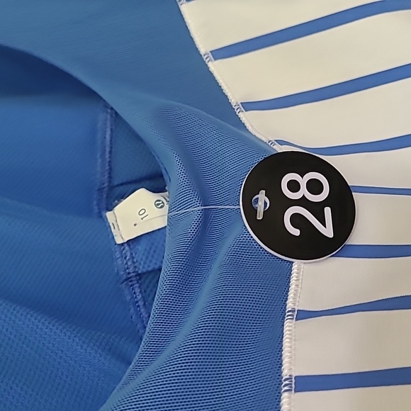 #028 Sz 10-One Only- $40 Royal blue and white striped tank Ignore Other Listing - Picture 5 of 5